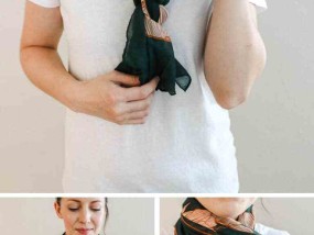 系围巾（教你19种系围巾的方法）