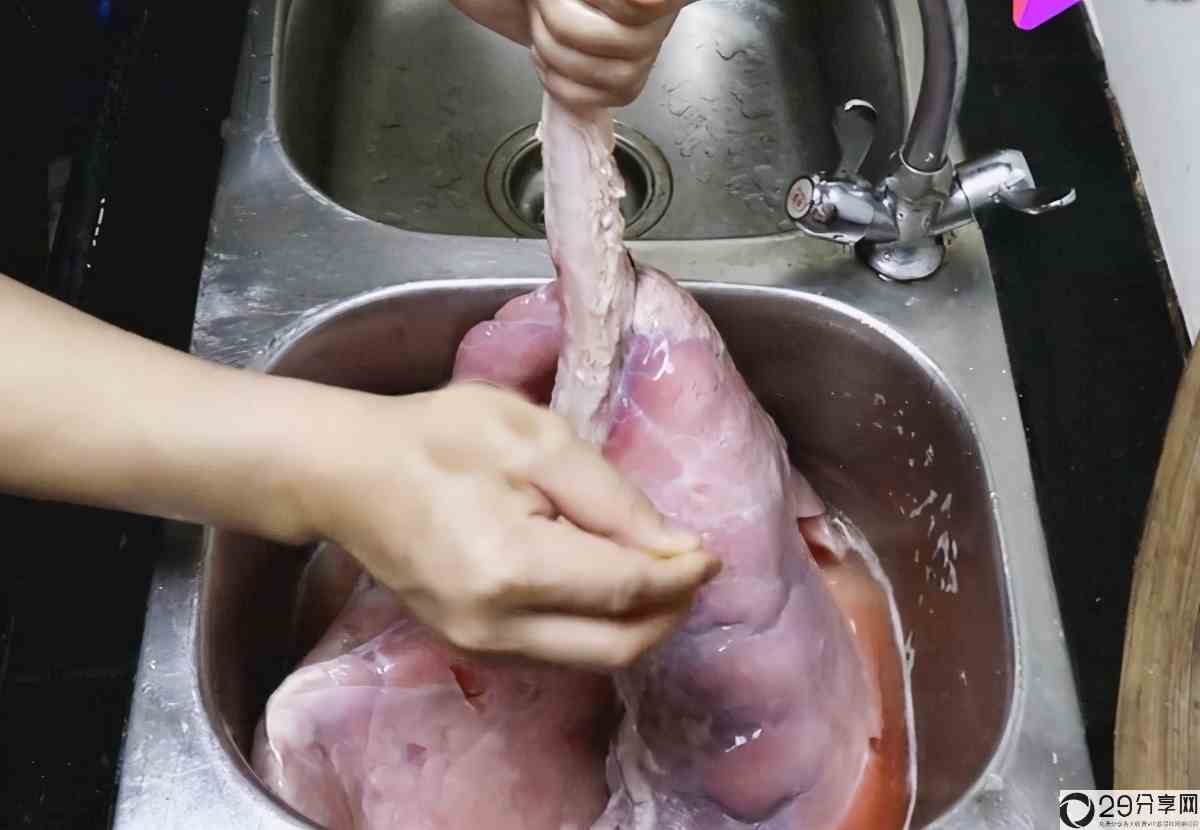 猪肺的正确清洗方式（猪肺怎样清洗才算干净） 3